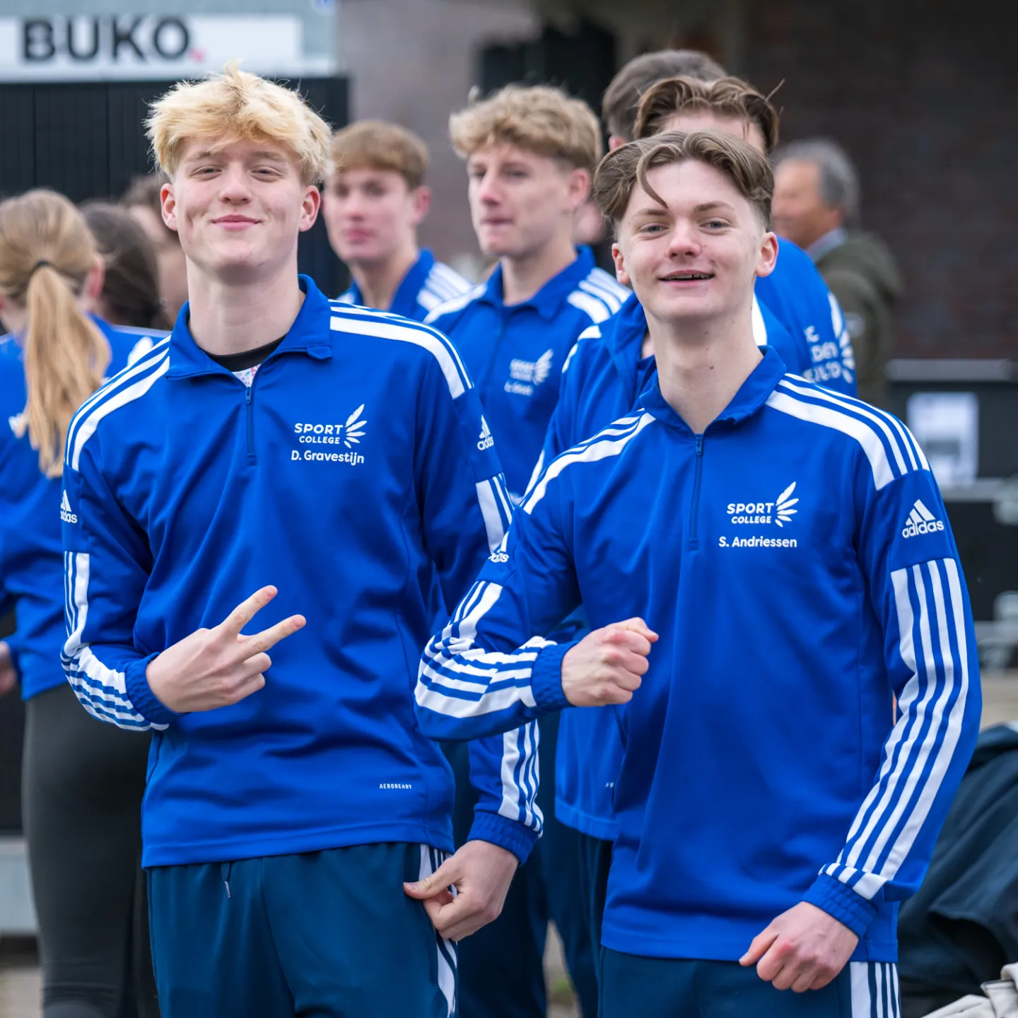Studenten Sport College hebben het naar hun zin tijdens Koningsspelen 2025