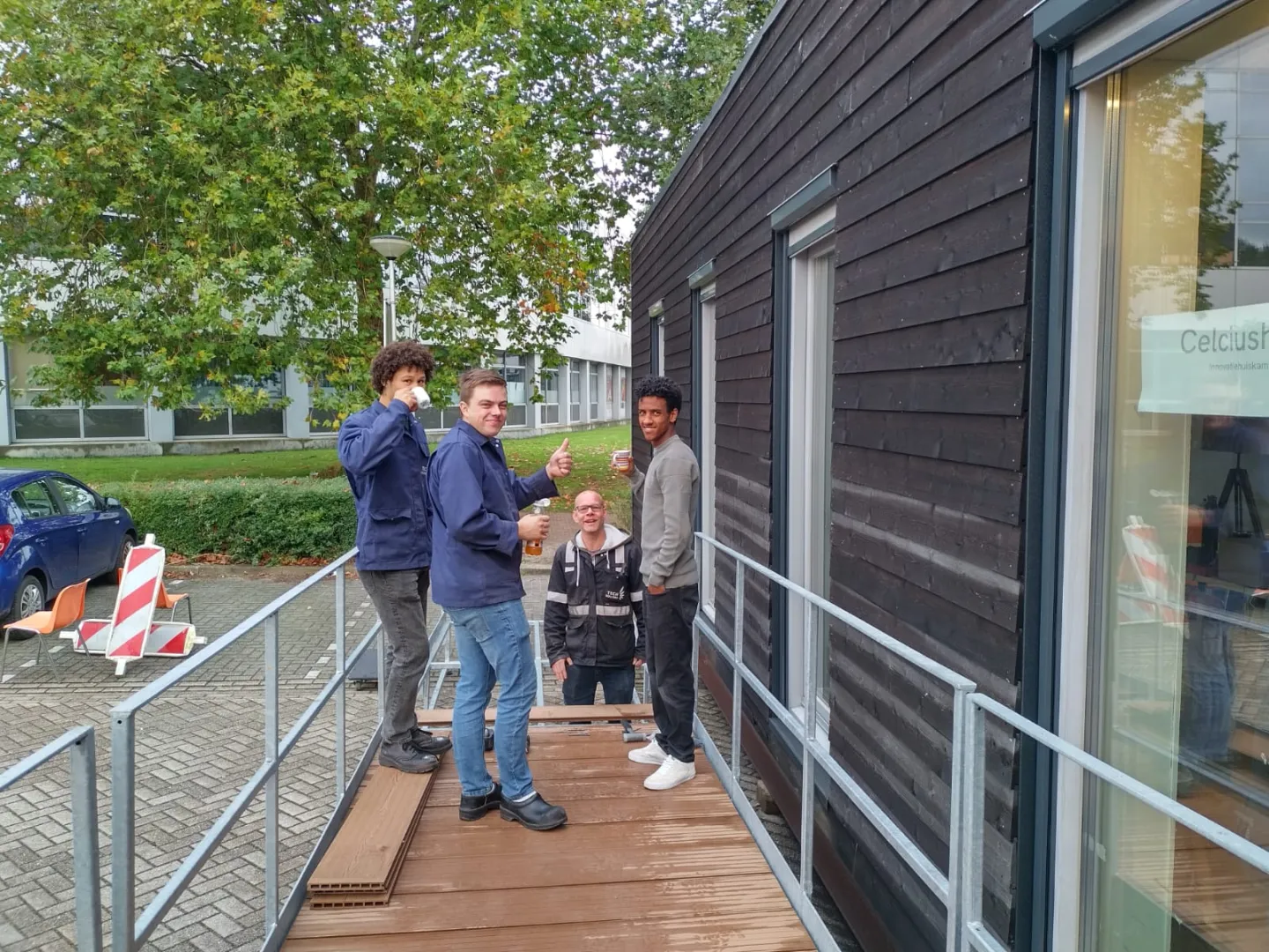 Plaatsing hellingbaan Celciushuis 9-2024 