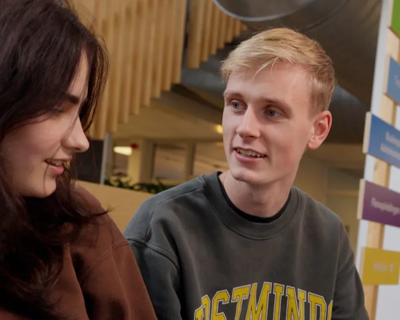 Studenten pauzeren