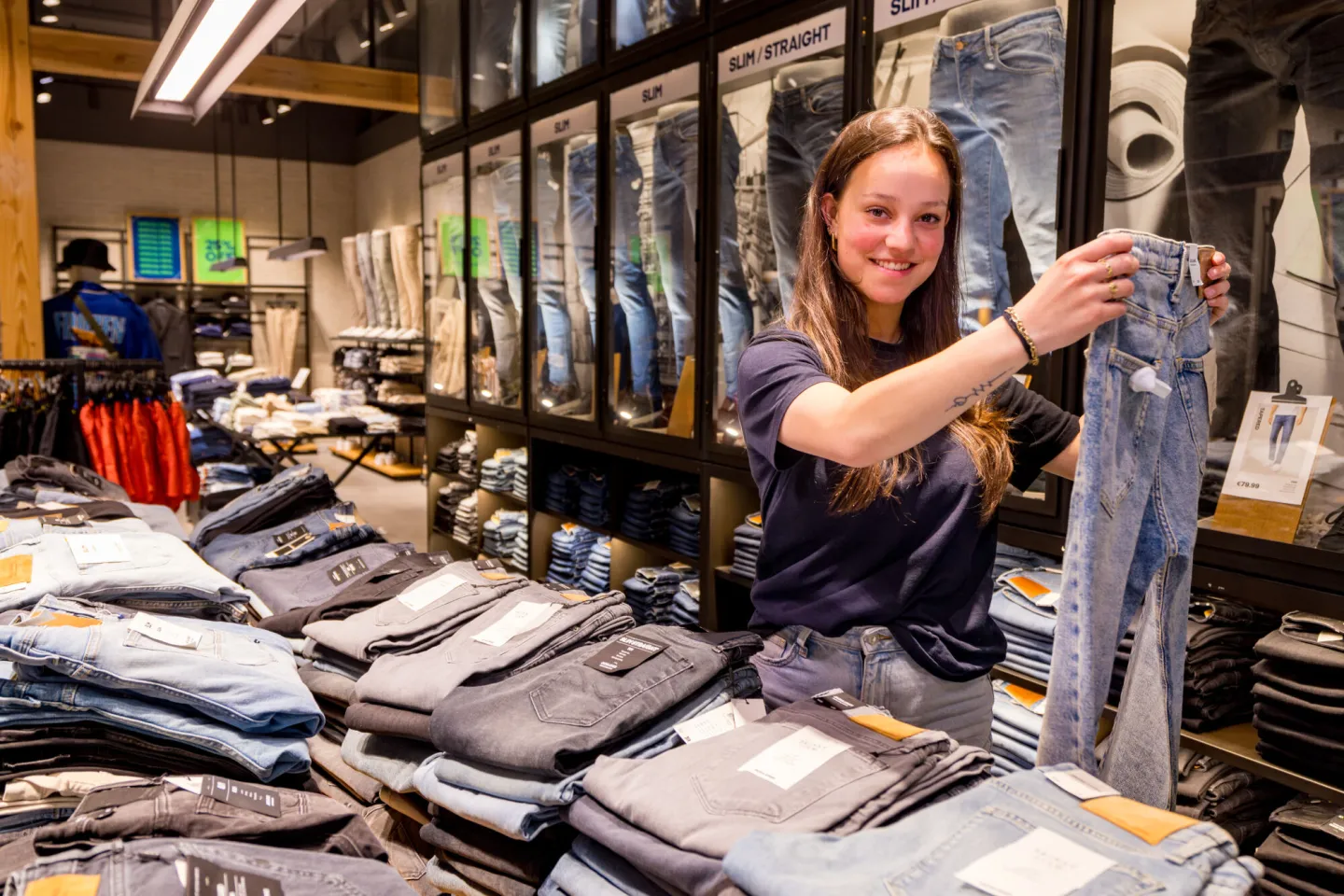 Student doet ervaring op bij leerbedrijf