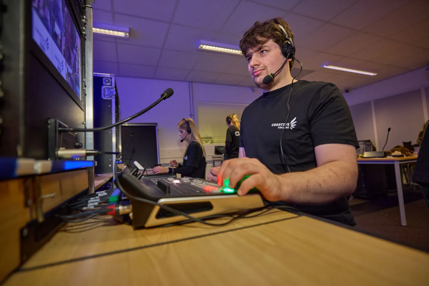 AV-specialist ontdekt nieuwe technieken op school
