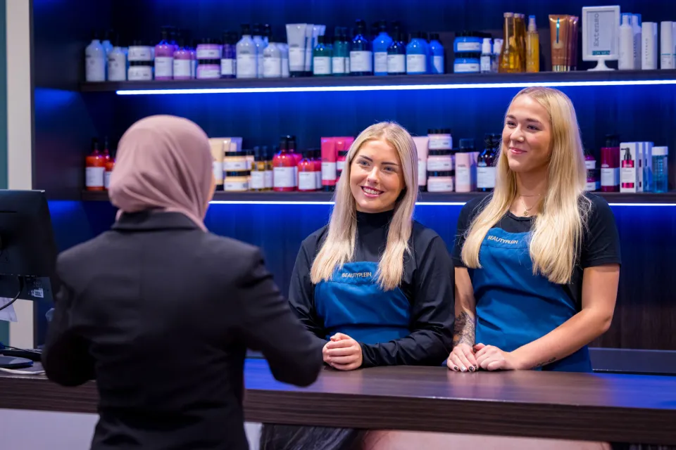 Studenten doen praktijkervaring op bij het Beautyplein
