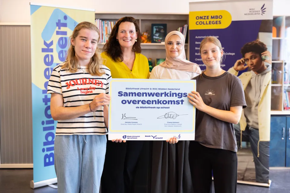 Samenwerking ROC MN en Bibliotheek Utrecht