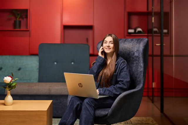 Student Sport Marketing belt met potentiële klant