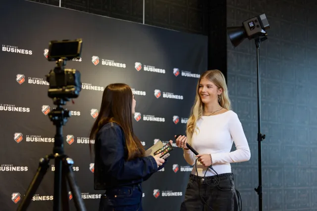 Student Sport Marketing houdt interview