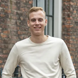 Stef, student Specialist Transport & Logistiek