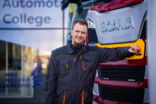 Renzo student Bedrijfsautotechniek