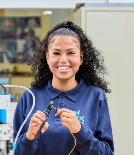 Gaby student Mechatronica