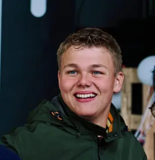 Jens, student Chauffeur Wegvervoer