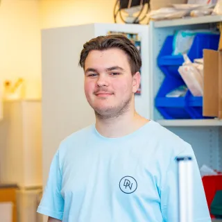Portret Jesse student Verzorgende IG Persoonlijk Begeleider