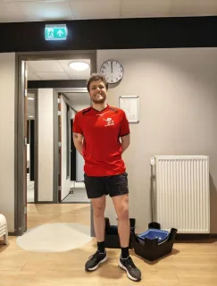 Martijn Rademaker, oud-student Sport College