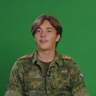Daan, student VEVA Grondoptreden