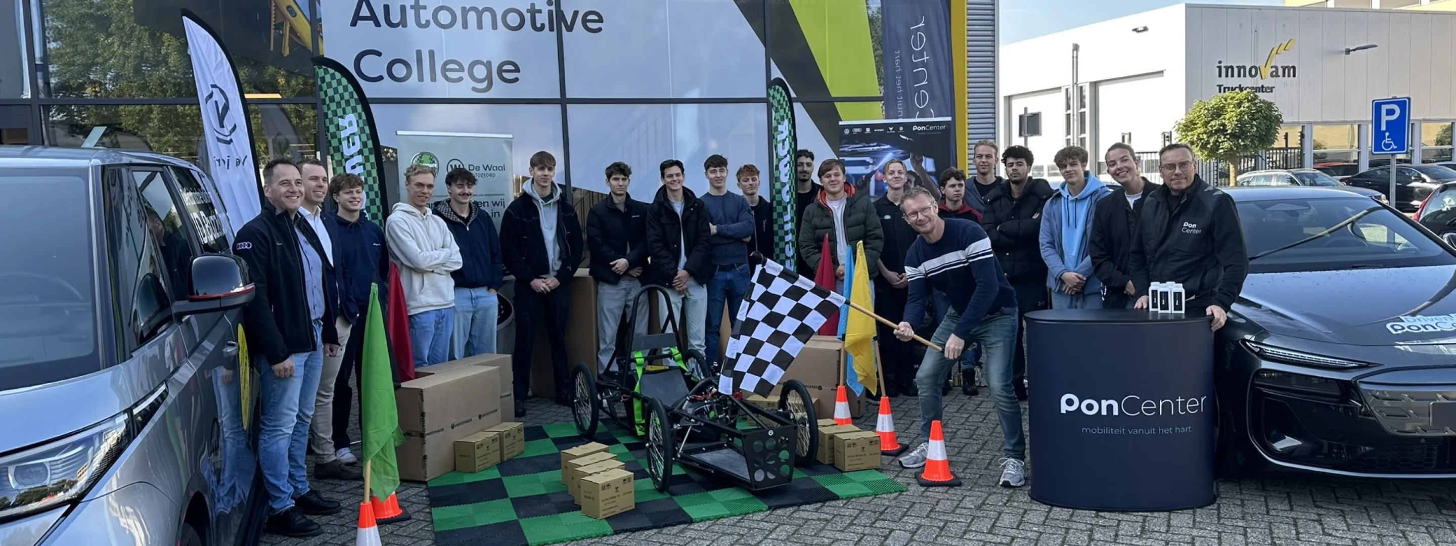 Studenten Greenpower challenge