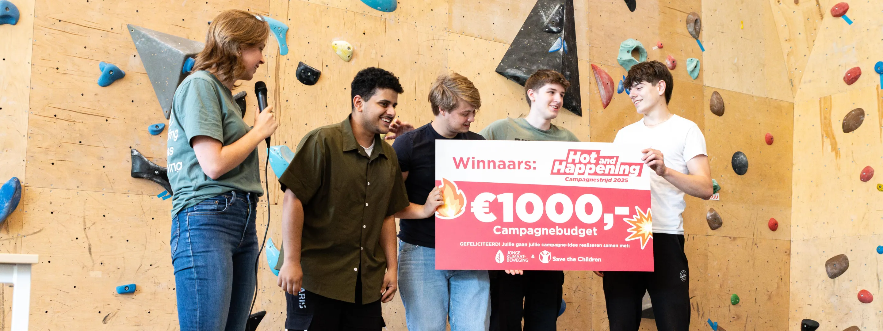 ICT College Amersfoort wint geldprijs bij wedstrijd Jonge Klimaatbeweging