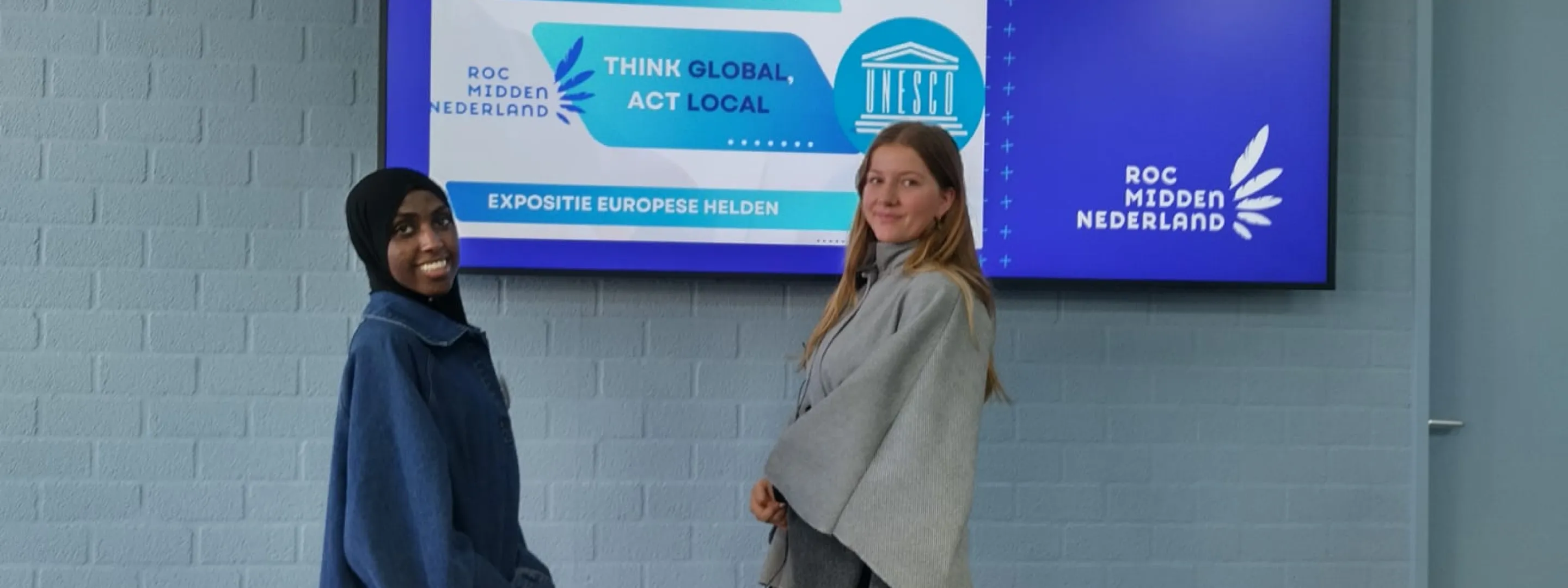 Tentoonstelling Europese Helden UNESCO ROC Midden Nederland