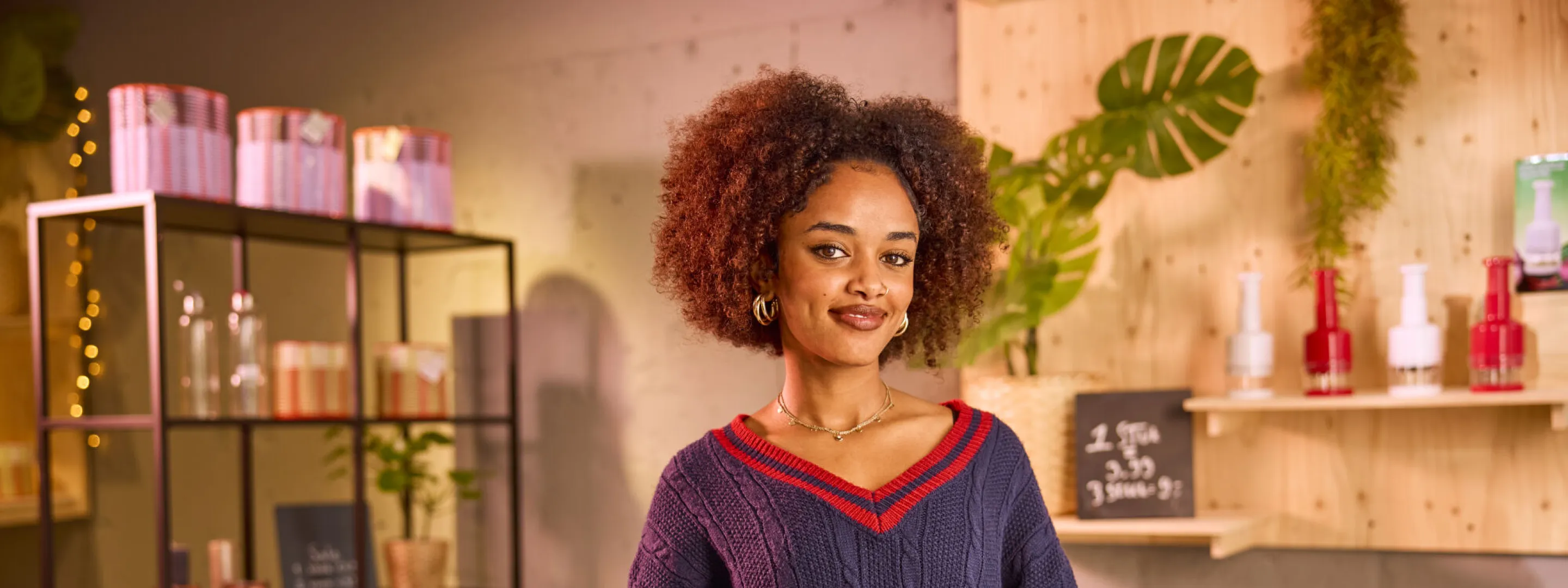 Student bbl opleiding retail is aan het werk