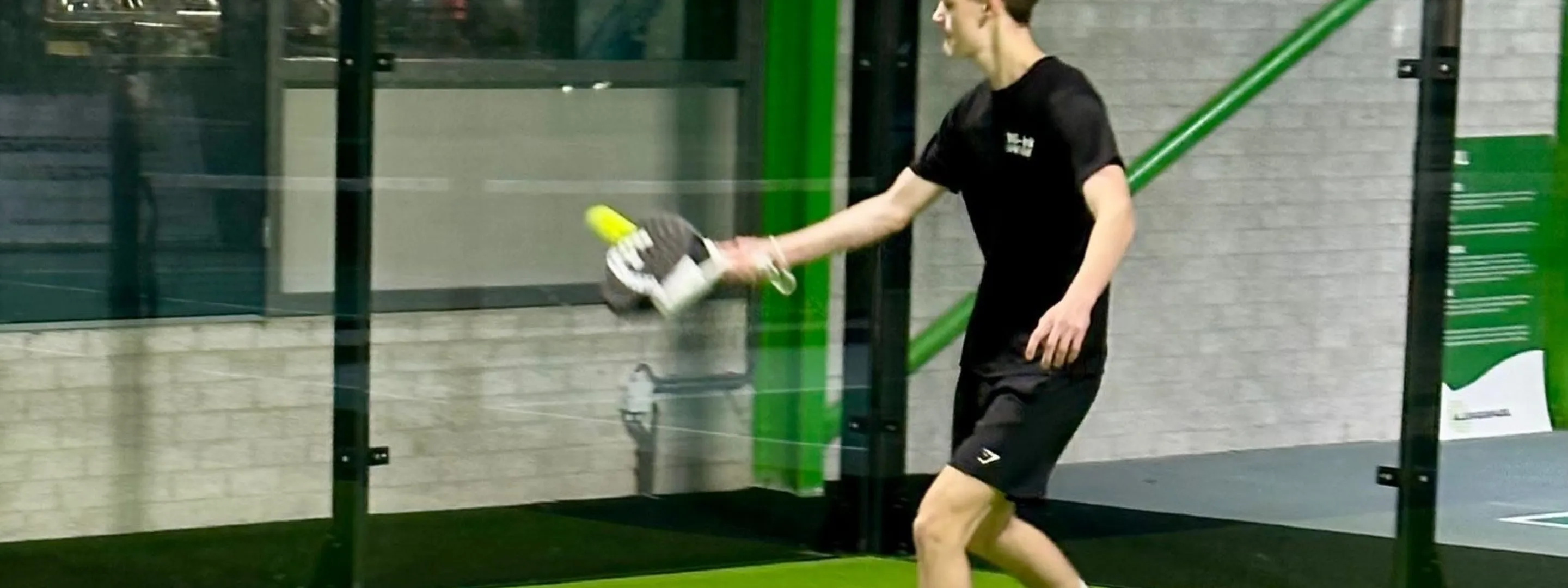 Joran doet aan padel