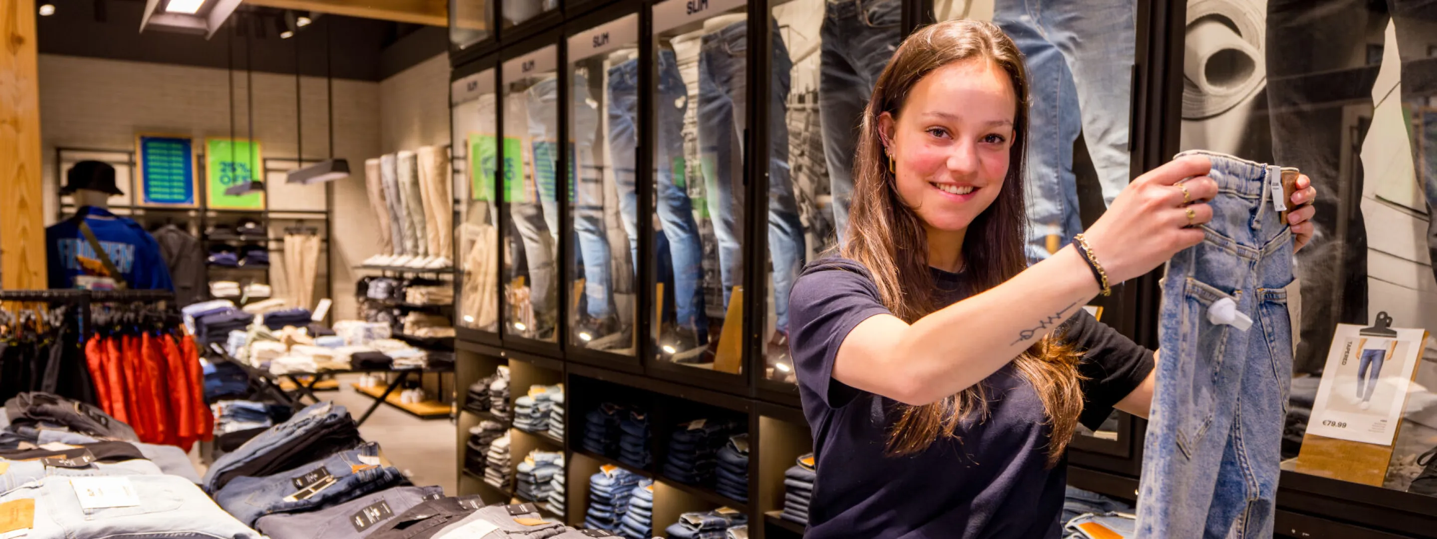 Student doet ervaring op bij leerbedrijf